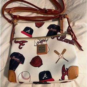 Braves baseball Dooney and Bourne crossbody